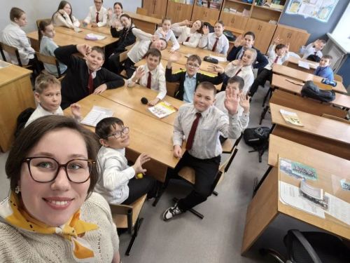 Габишев мәктәбендә Сәламәтлек көне: зарядка һәм интеллектуаль уен