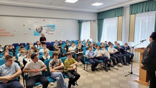 Инспектор ПДН напомнила лаишевским школьникам правила кибербезопасности