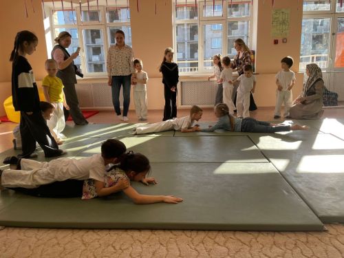 В детском саду «Ромашка» прошли соревнования «Семейное дзюдо»