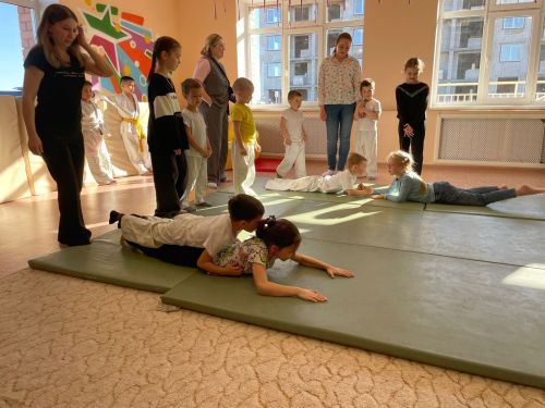 В детском саду «Ромашка» прошли соревнования «Семейное дзюдо»
