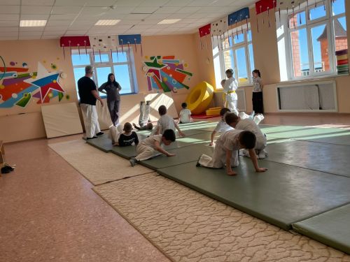 В детском саду «Ромашка» прошли соревнования «Семейное дзюдо»