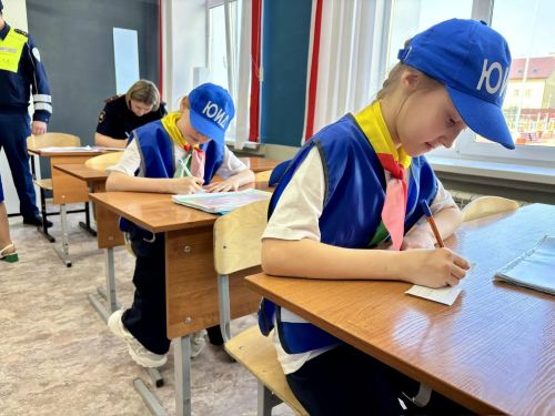 Фоторепортаж с районного этапа республиканского конкурса «Безопасное колесо»