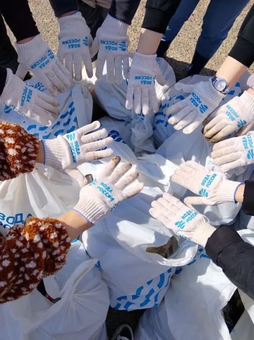 Берега Волги очистили в Лаишевском районе