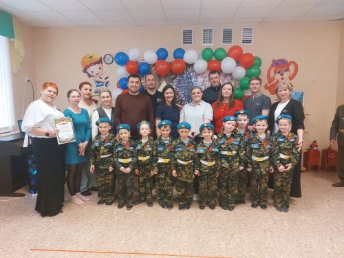 В Лаишевском районе провели смотр строя и песни среди детских садов