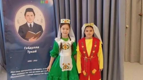 Күңелләрдә Тукай җыры: Габишев мәктәбендә бөек шагыйрьнең 140 еллыгын билгеләп үттеләр