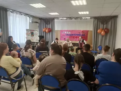 В Лаишевском реабилитационном центре состоялся концерт, посвящённый Дню Победы
