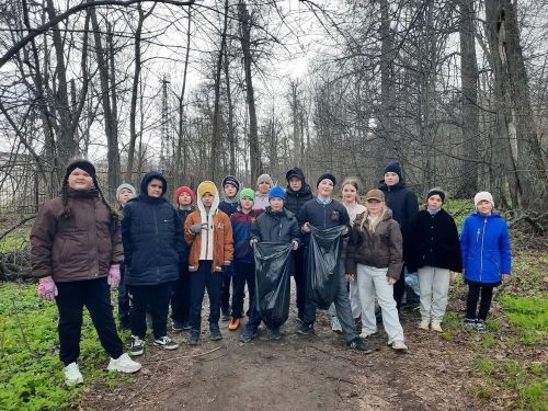 Лаишевцы принимают участие в акциях «Чистые леса» и «Чистый двор»