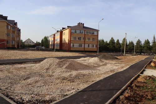 Программа «Наш двор» преображает лаишевские придомовые территории