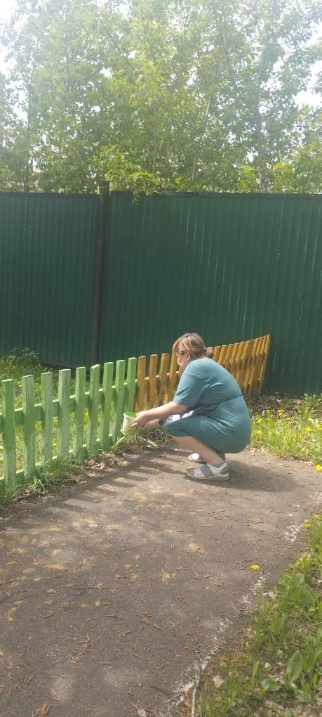 Субботники в детских садах Лаишева