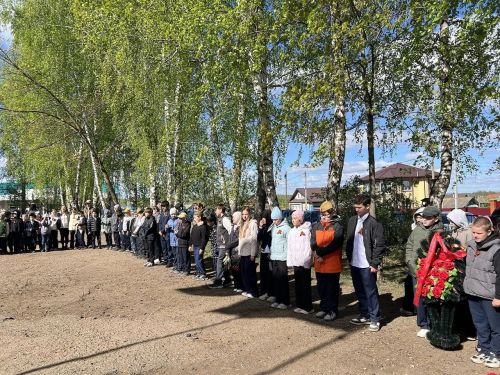 В селе Каипы Лаишевского района прошел митинг Победы