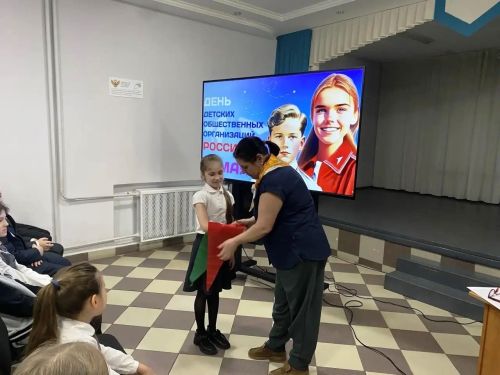 День детских общественных организаций в Столбищенской школе