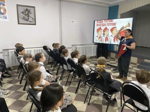 День детских общественных организаций в Столбищенской школе