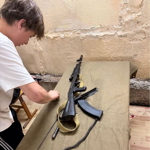 Допризывники Лаишевского района проходят военно‑полевые сборы