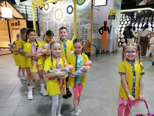 Лаишевские дети остались в восторге от посещения города профессий «Kids Space»