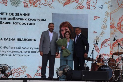 На Каравоне в Лаишевском районе состоялось вручение республиканских наград