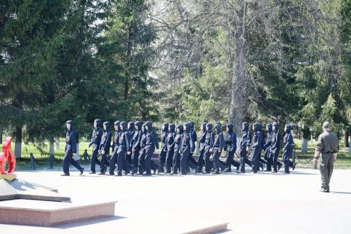 Репетиции парада Победы в Лаишево продолжаются