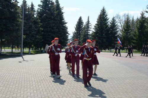 Репетиции парада Победы в Лаишево продолжаются