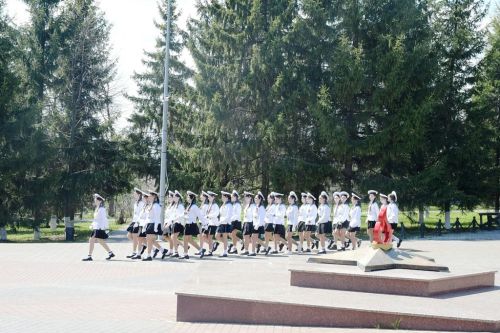 Репетиции парада Победы в Лаишево продолжаются