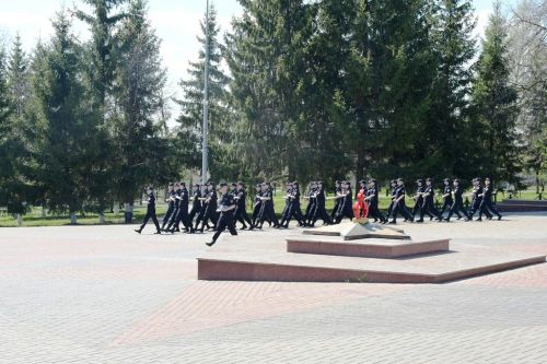 Репетиции парада Победы в Лаишево продолжаются