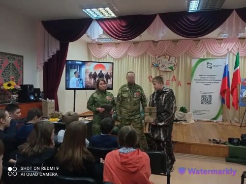 В Лаишевском районе провели интерактивный мастер-класс по патриотизму и взаимопомощи