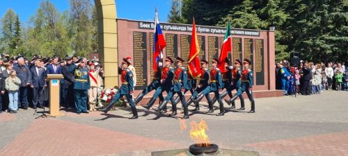Лаишевцы почтили память погибших в Великой Отечественной войне