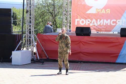 На лаишевской Соборной площади прошел праздничный концерт ко Дню Победы