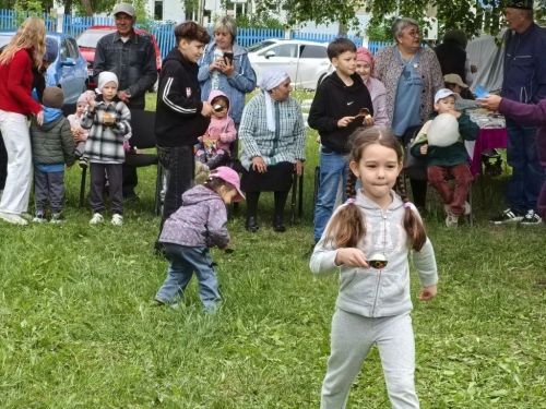 Сохраняя корни: в селе Татарский Янтык прошел детский Сабантуй