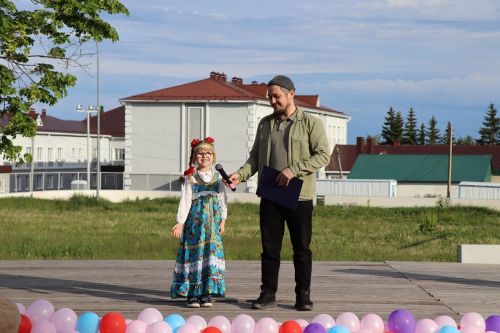 Лаишевцы встретили лето концертом ко Дню защиты детей
