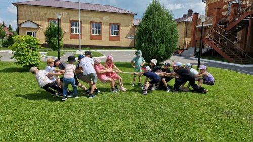 В пришкольном лагере Лаишевского района весело отметили Сабантуй