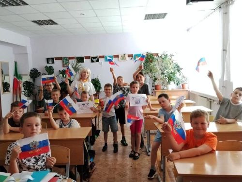 В Лаишевском районе украсили прикольный лагерь ко Дню России