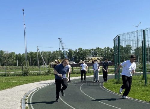 Подростки Лаишевского района сдали нормативы ГТО в беге