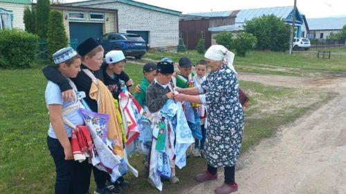 В Лаишевском районе собирают полотенца для батыров Сабантуя