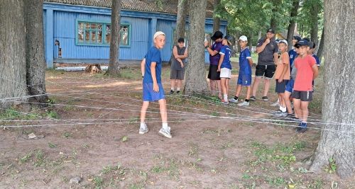 В лаишевском лагере «Липки» дети играли в «Зарницу 2.0»