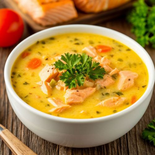 Сырный супчик с консервой из горбуши: просто, вкусно и быстро