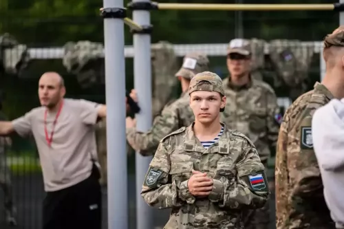 «Пиранья» — бронзовый призёр окружного этапа «Зарницы 2.0»