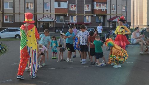 «Лето в Татарстане» собирает детей Лаишевского района во дворах