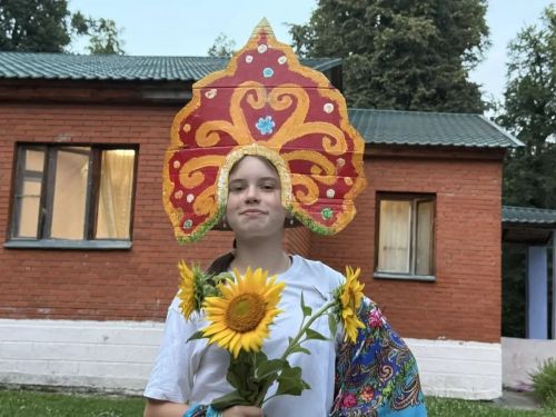 В лаишевском лагере «Липки» провели показ мод «Единство народов»