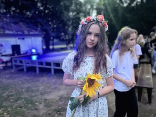 В лаишевском лагере «Липки» провели показ мод «Единство народов»