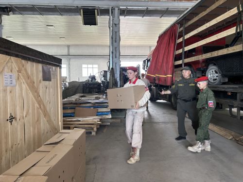 Из Лаишевского района отправлен 37-й гуманитарный груз в зону специальной военной операции.