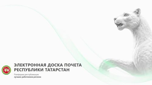 в Татарстане заработает Электронная доска почета