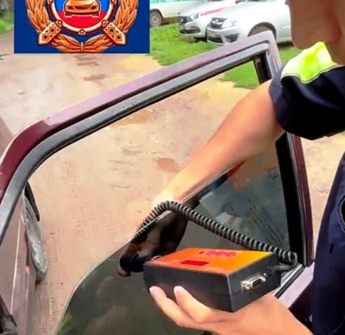 В Лаишевском райое задержали водителя с чересчур тёмными стёклами