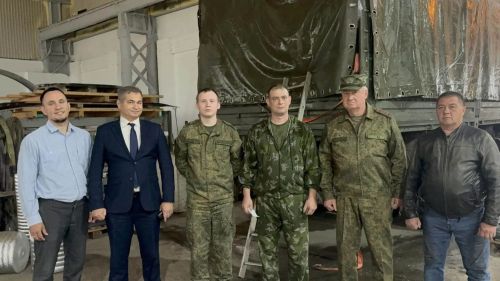 Лаешлылар фронтка 39 нчы зур гуманитар ярдәм  озатты