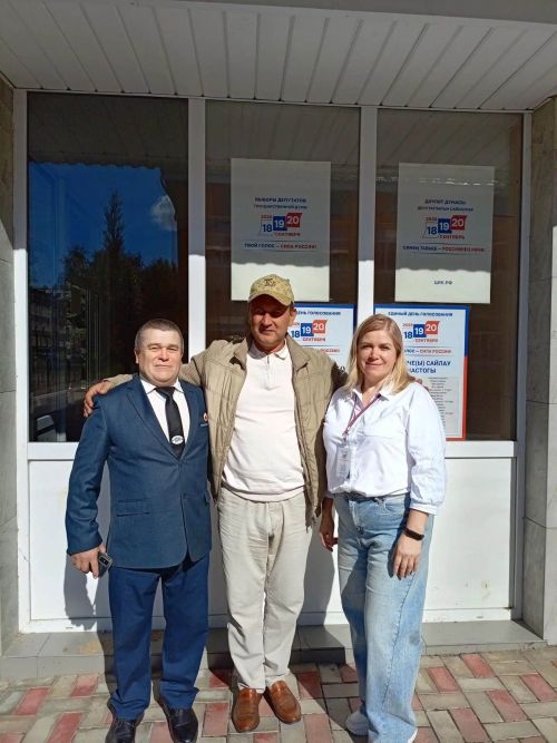 Татарстанның физик культура һәм спорт отличнигы Илнур Гарипов Габишевода тавыш бирде