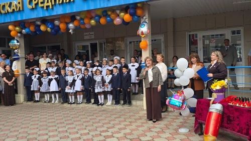 Новый учебный год в Лаишевском районе начался с торжественной линейки