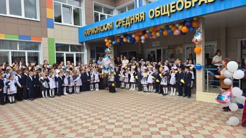 Новый учебный год в Лаишевском районе начался с торжественной линейки