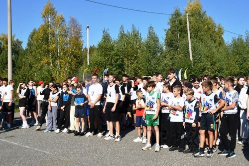 Кросс нации объединил жителей Лаишевского района