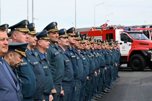 В Лаишевском районе открылись учебно-тренировочный комплекс МЧС России и новая пожарная часть