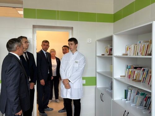 В Лаишевском районе после капитального ремонта открылся детский сад и ФАП