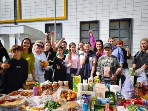 В многопрофильном лицее «Гармония» прошел благотворительный марафон в поддержку госпиталей