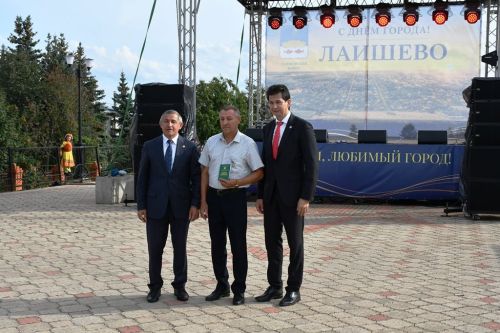 День города запомнился лаишевцам вручением наград